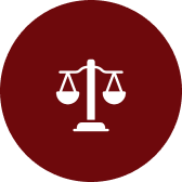 Here's an alt tag for the image: `Scales of justice icon`